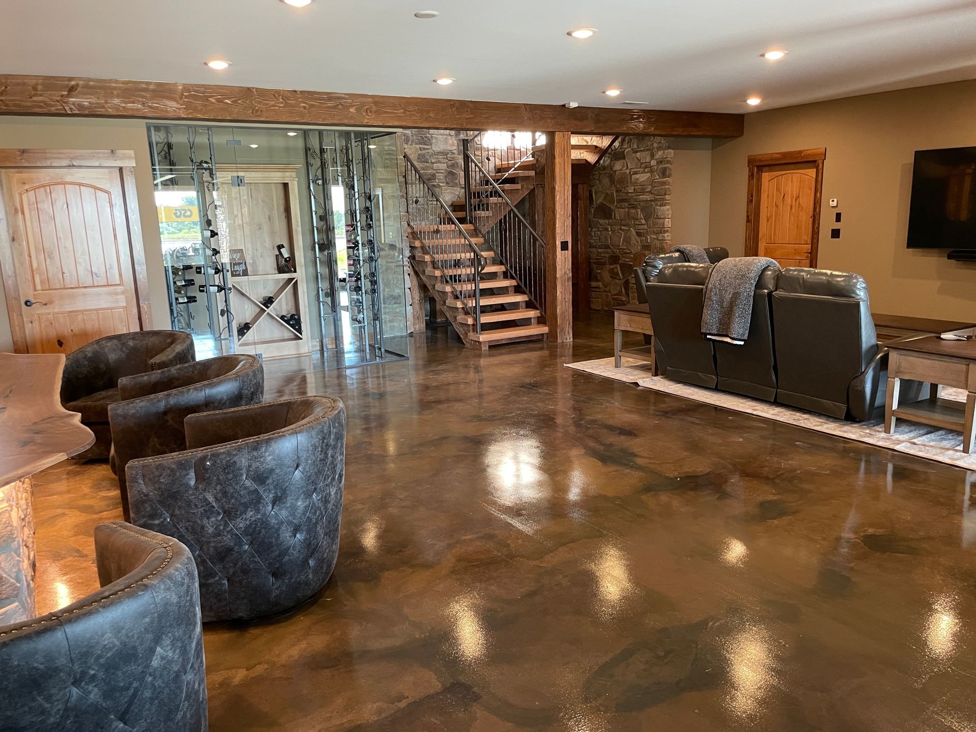 Design Your Perfect Basement for Hosting Parties With the Mid-MO Experts at Design Built Homes.