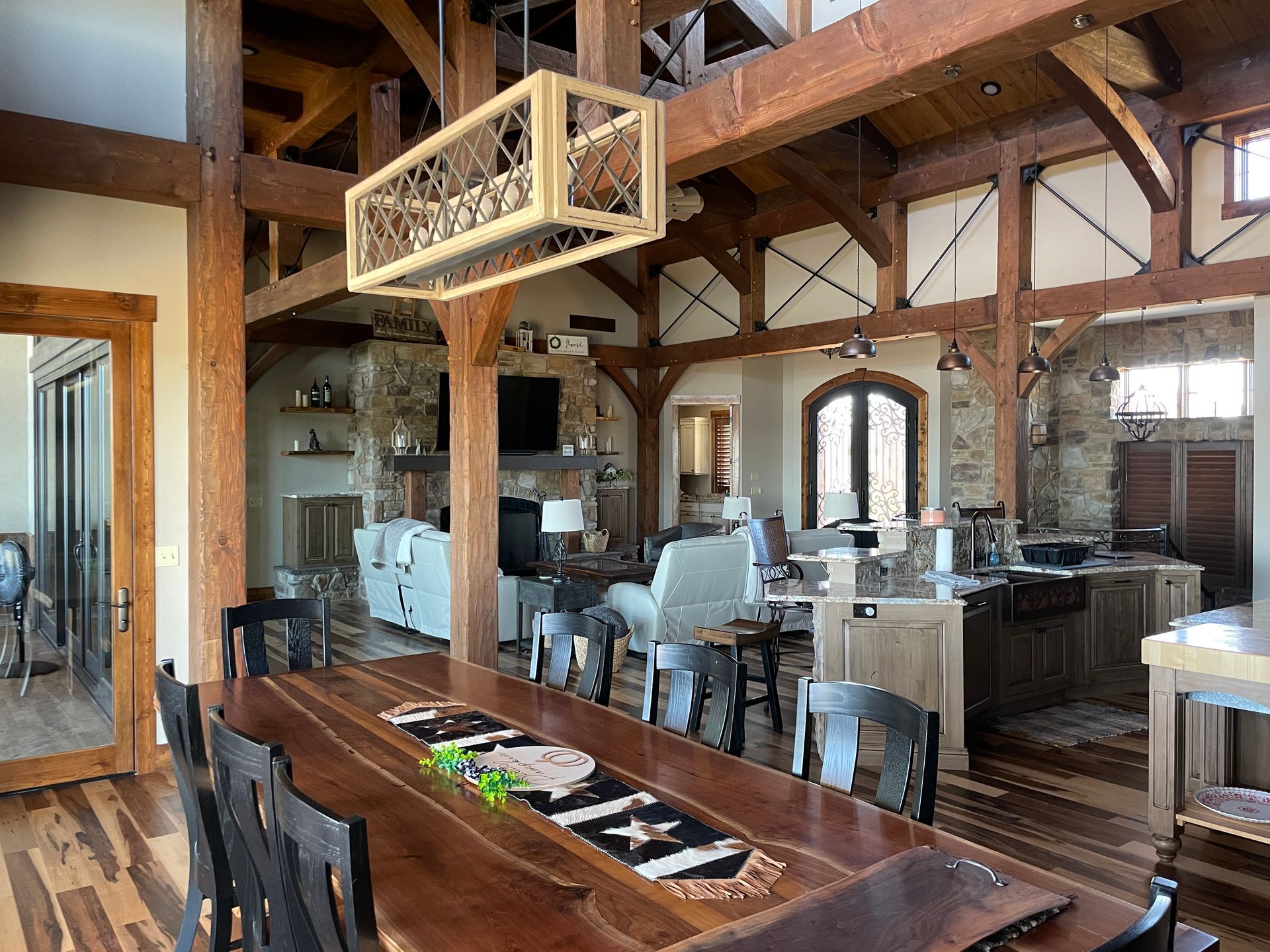 Set the Dining Table in a Stunning New Home From Design Built Homes in Central Missouri. 