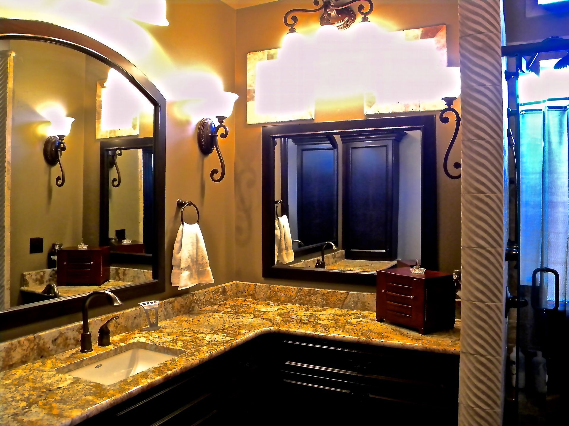 Bathroom of New Home. Build the Home You Want in Columbia, MO With Design Built Homes.
