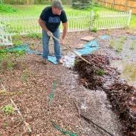 servicing inground pool