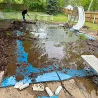 clean up for inground pool