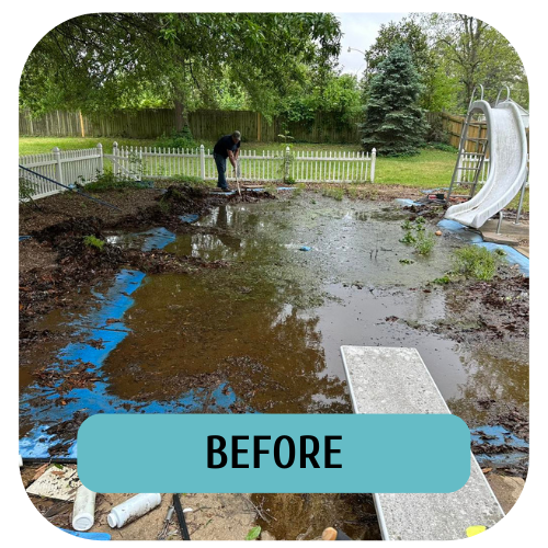 seasonal pool clean up