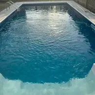 rectangle inground pool