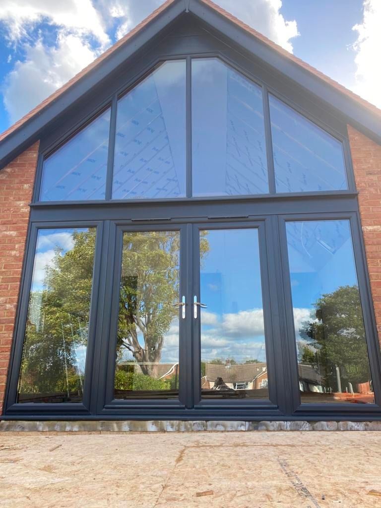 Anthracite Pvc French Doors Aspen Home Improvements