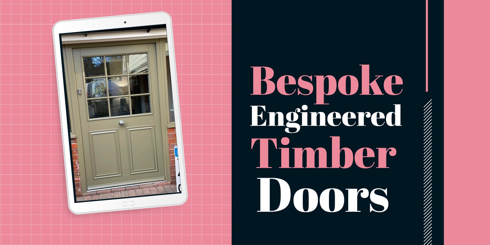 Bespoke engineered timber doors