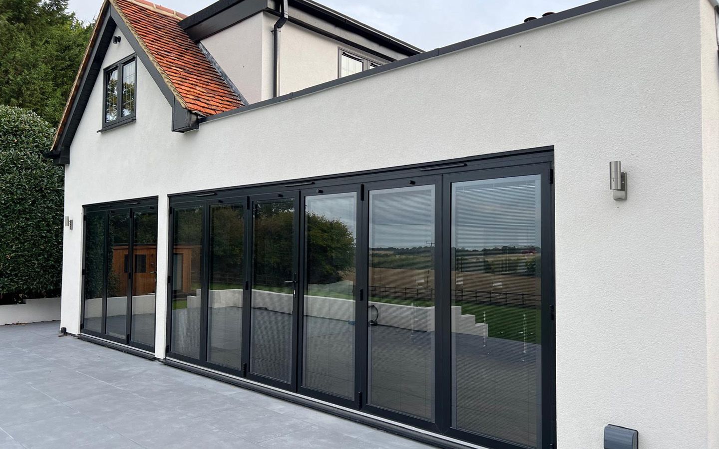 Bi-folding doors installed by Aspen Home Improvements