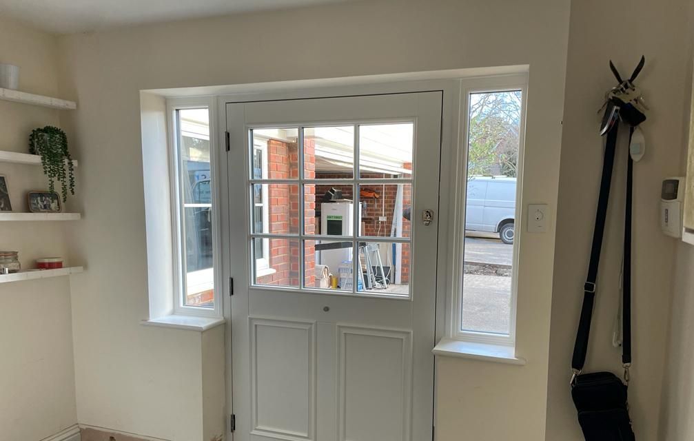 the inside of engineered timber door