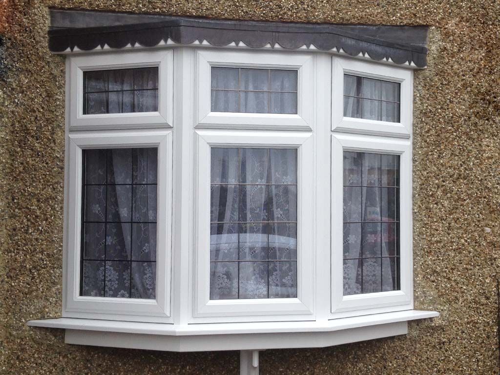 New casement windows on a house