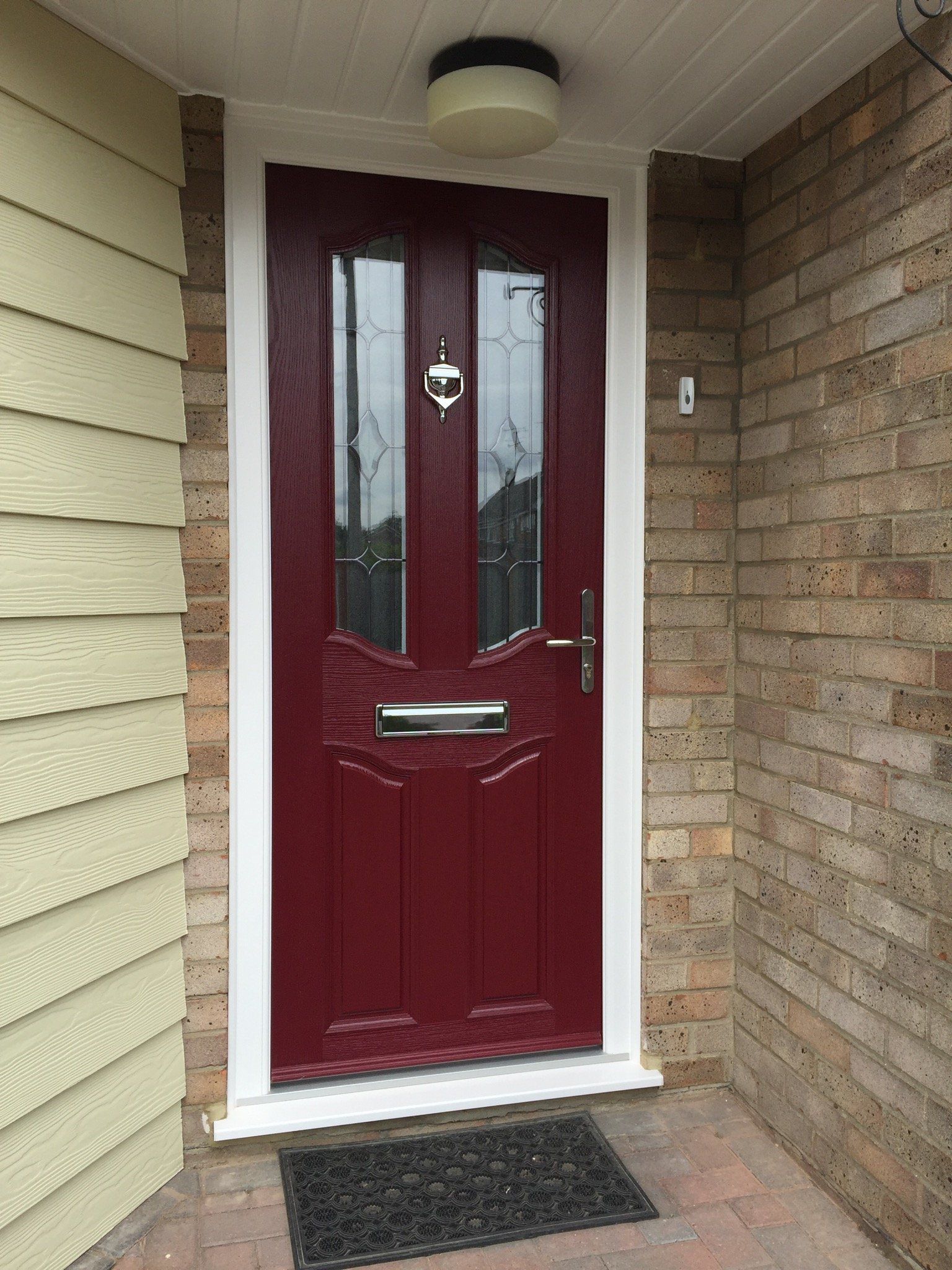 new composite front door
