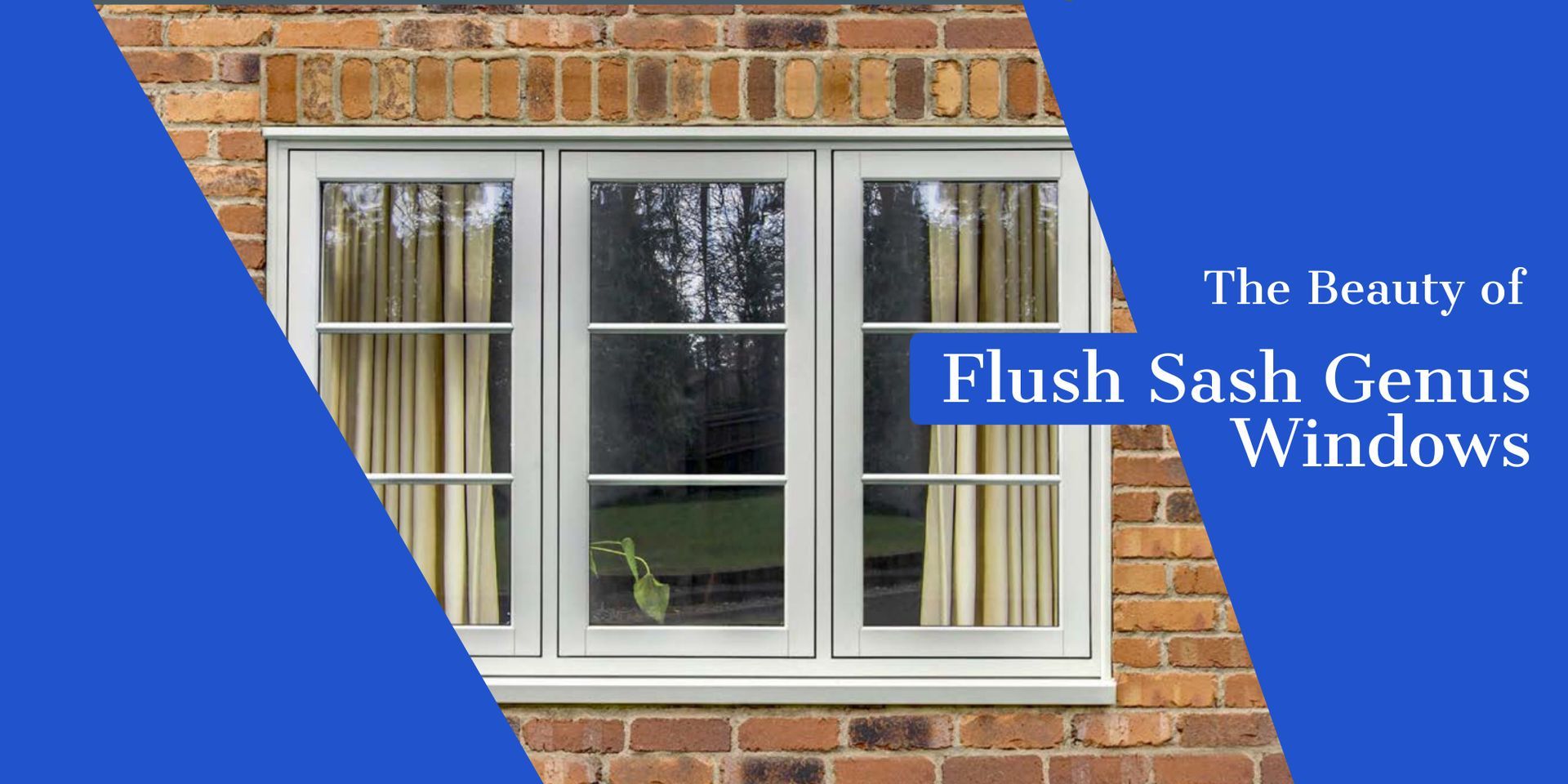 Discover the Beauty of Flush Sash Genus Windows