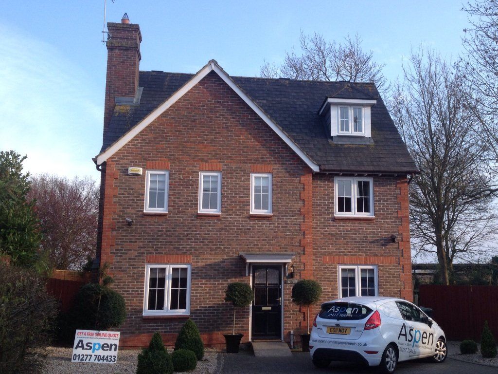 new windows and new composite front door