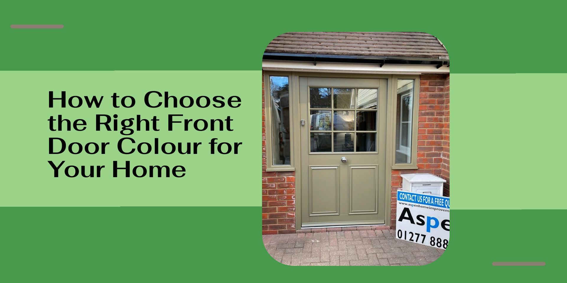 How to Choose the Right Front Door Colour for Your Home