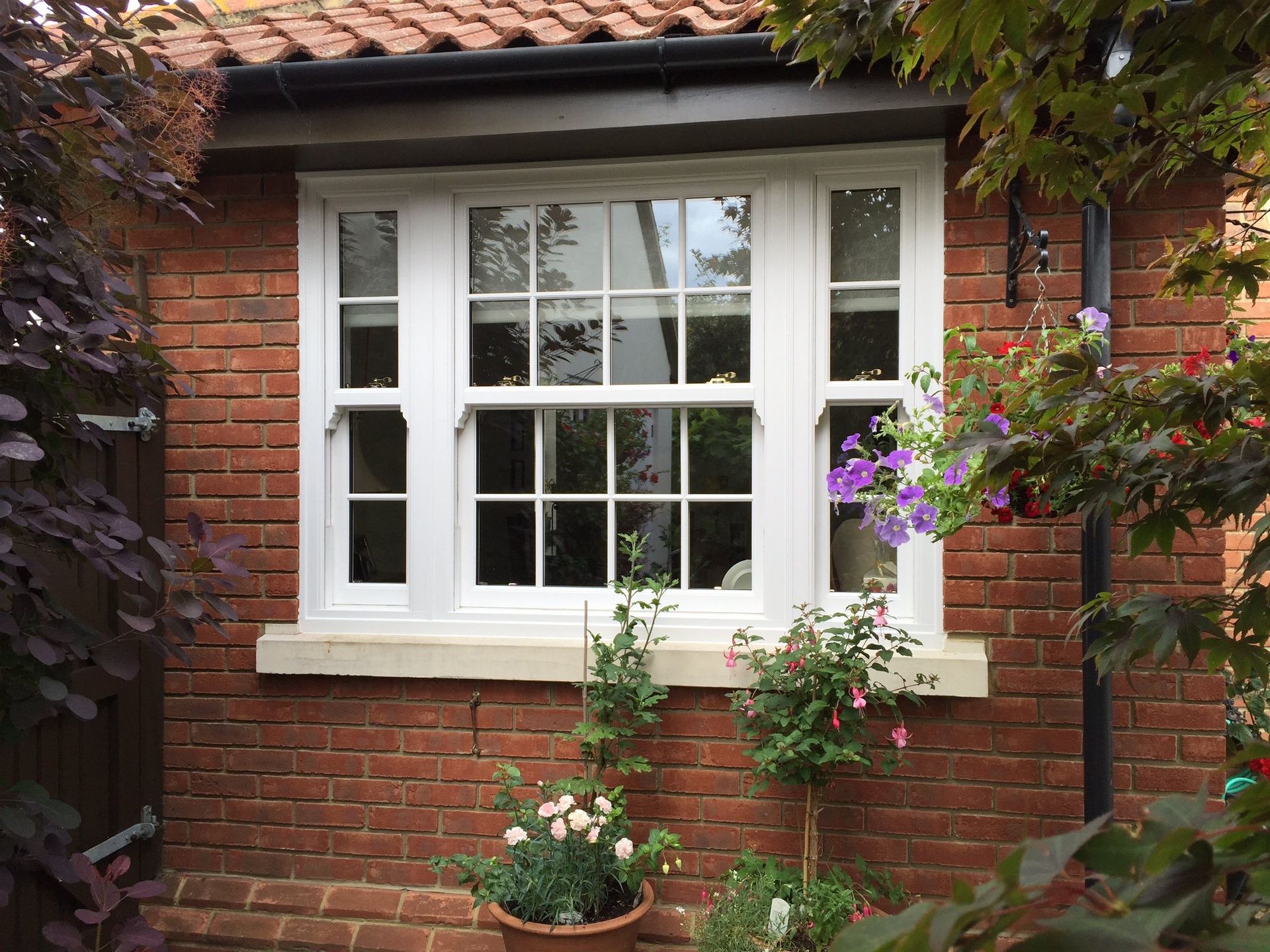 sliding sash upvc replacement double glazing windows by Aspen Home Improvements Rayleigh essex