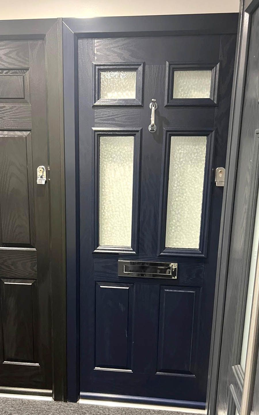 Aspen Home Improvements winows and doors at our showroom.