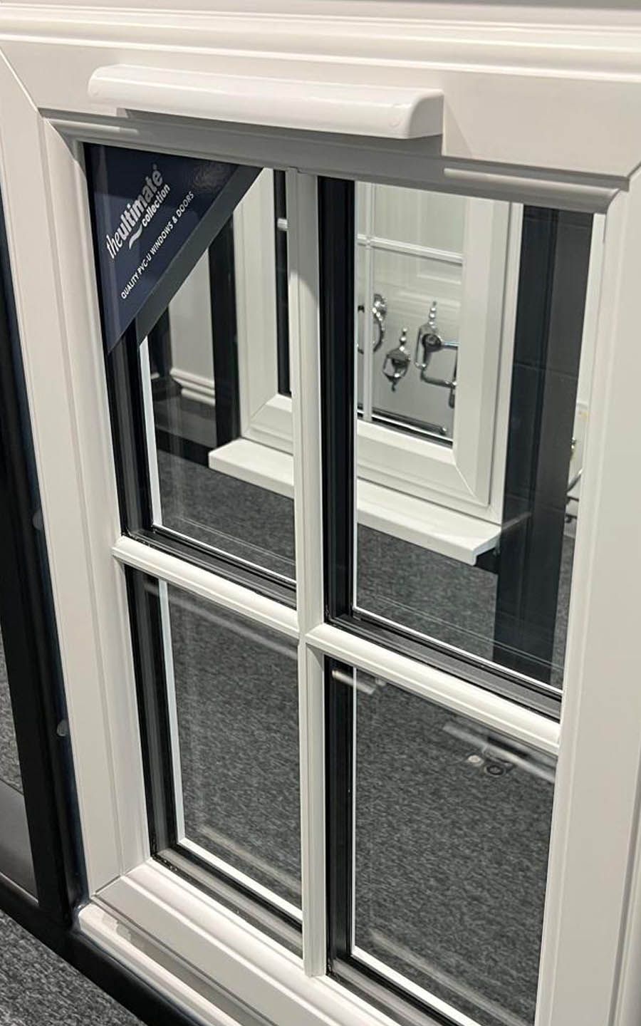 Aspen Home Improvements winows and doors at our showroom.