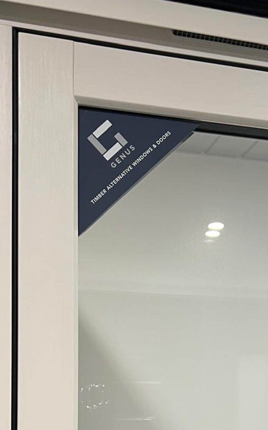 Aspen Home Improvements winows and doors at our showroom.