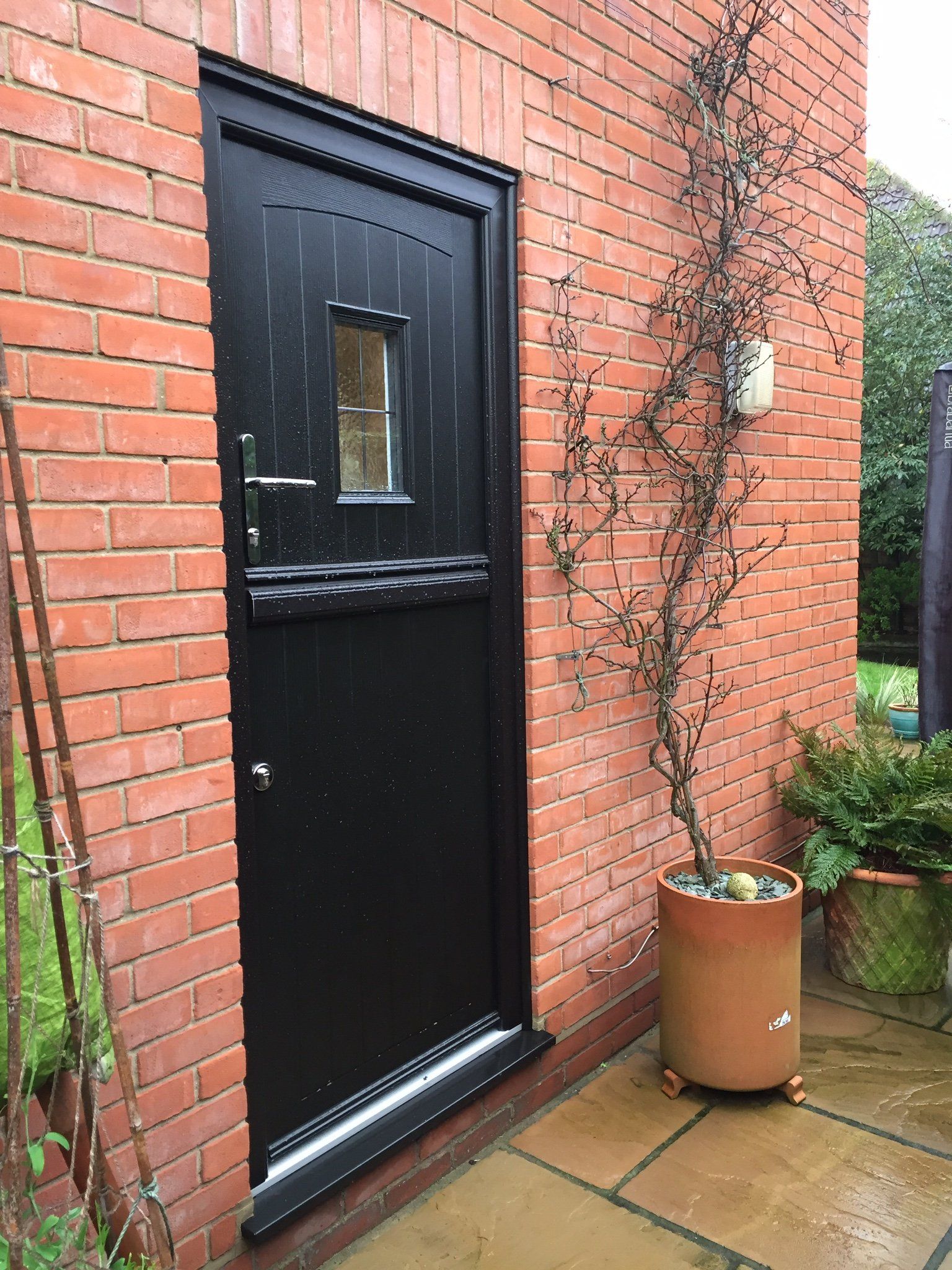 new composite front door