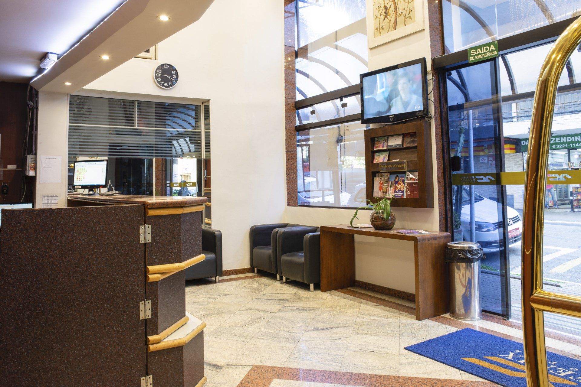 Recepção – Fênix Hotel Bom Retiro