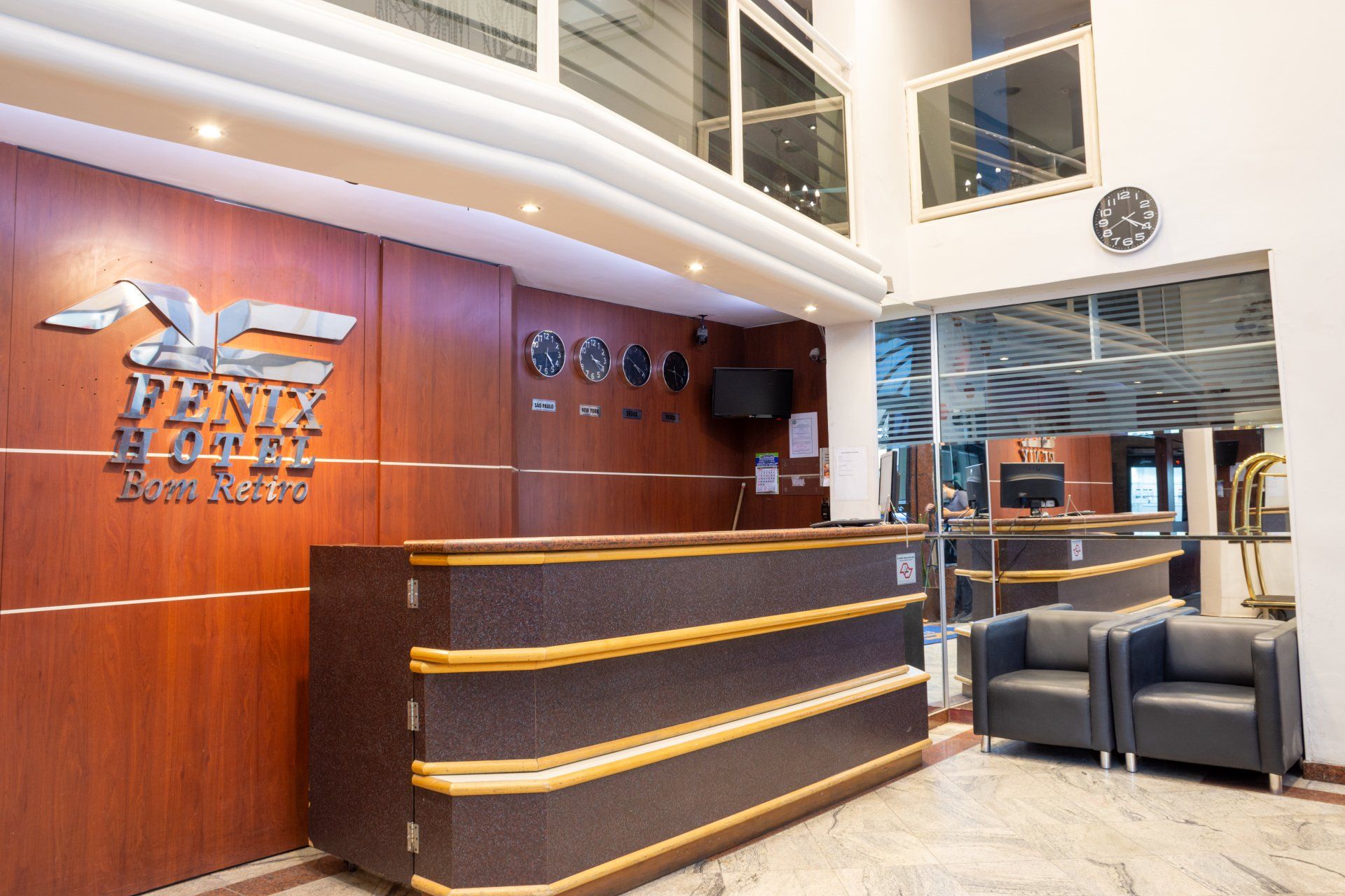 Recepção – Fênix Hotel Bom Retiro