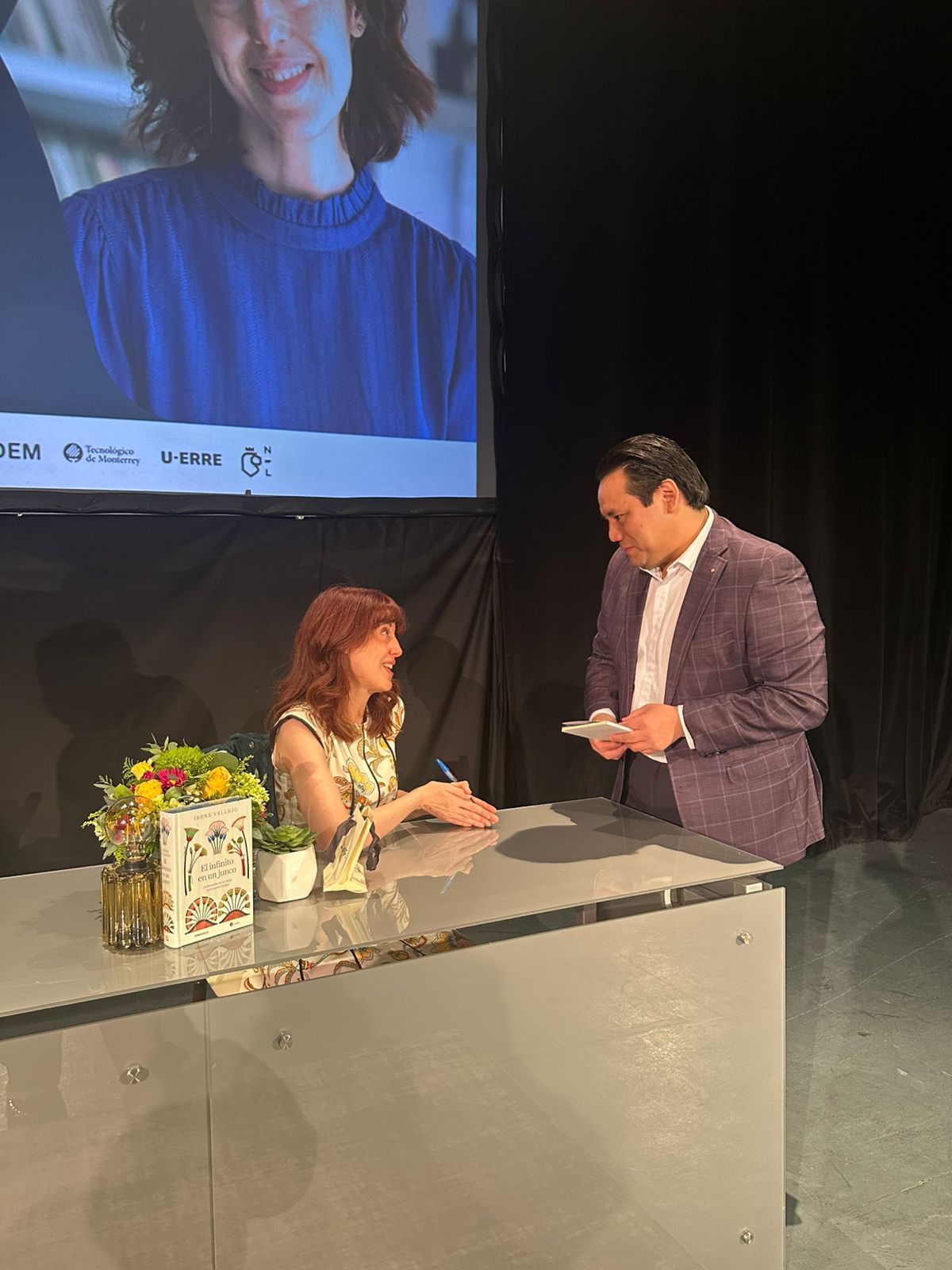 Irene Vallejo en la UANL