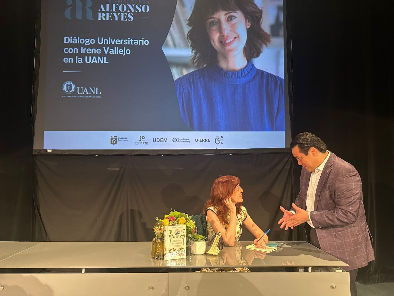 Irene Vallejo en Monterrey