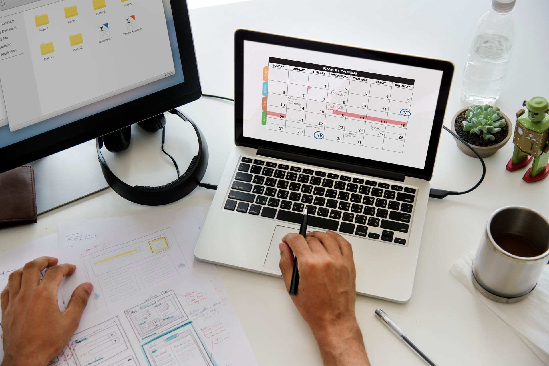 Agenda de programación Uso de Ia para generar un calendario de publicaciones