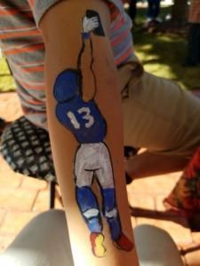 Cheek and Body Designs Gallery