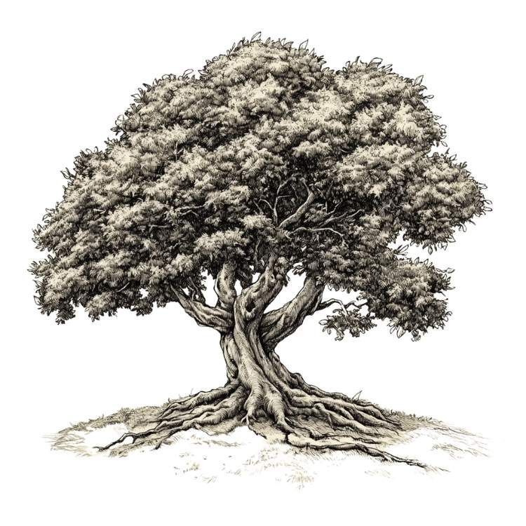 Sketch of a tree