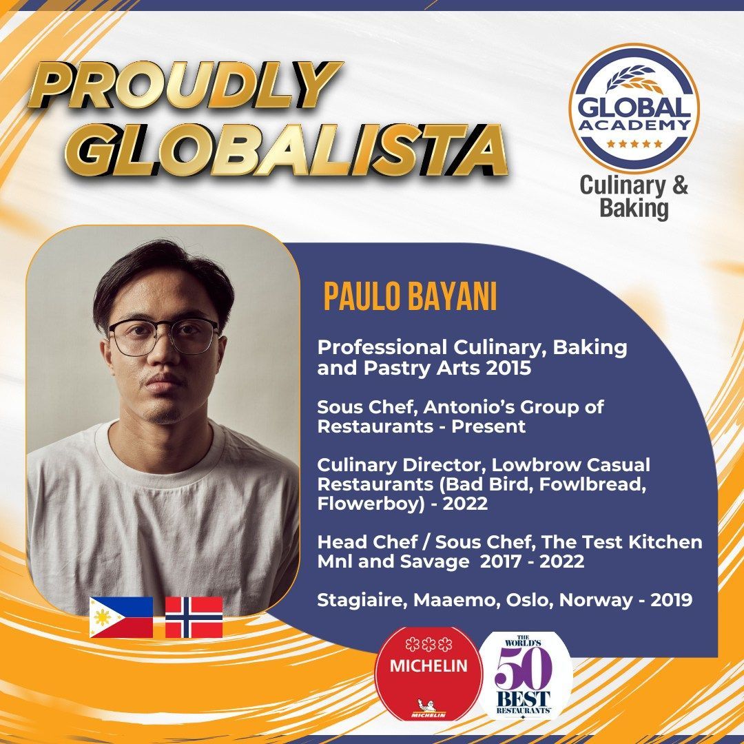 Global Academy Alumni -Paulo Bayani