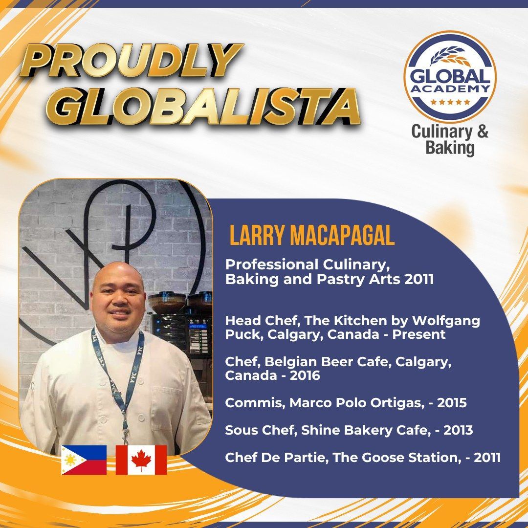 Global Academy Alumni -Larry Macapagal