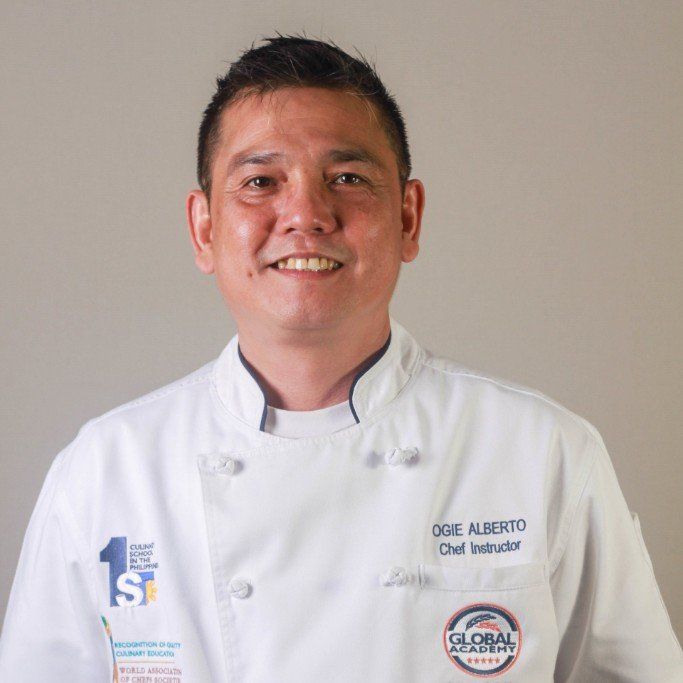 Chef Rogel Alberto, one of the 'Global Academy' instructor