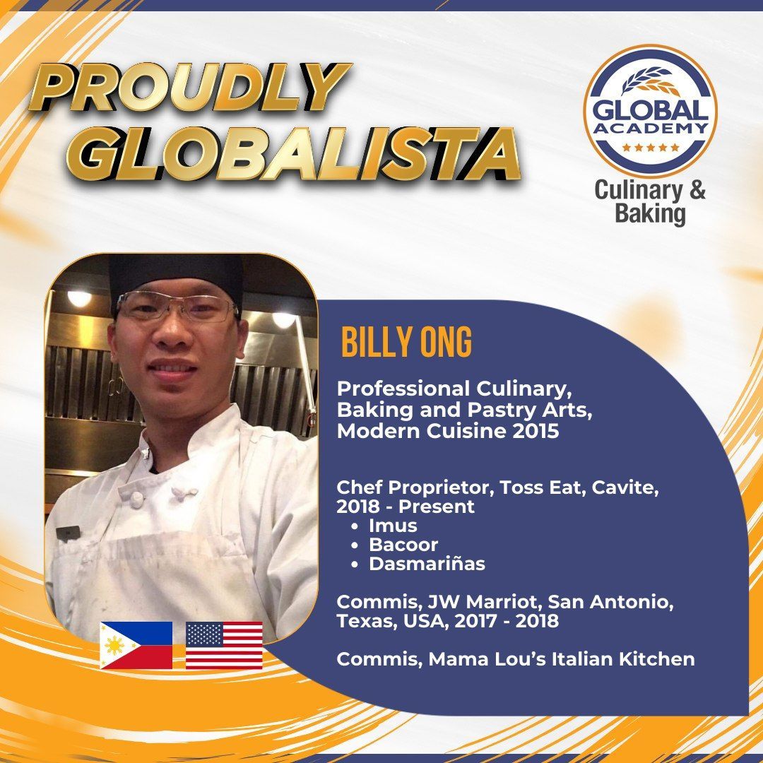 Global Academy Alumni -Billy Ong