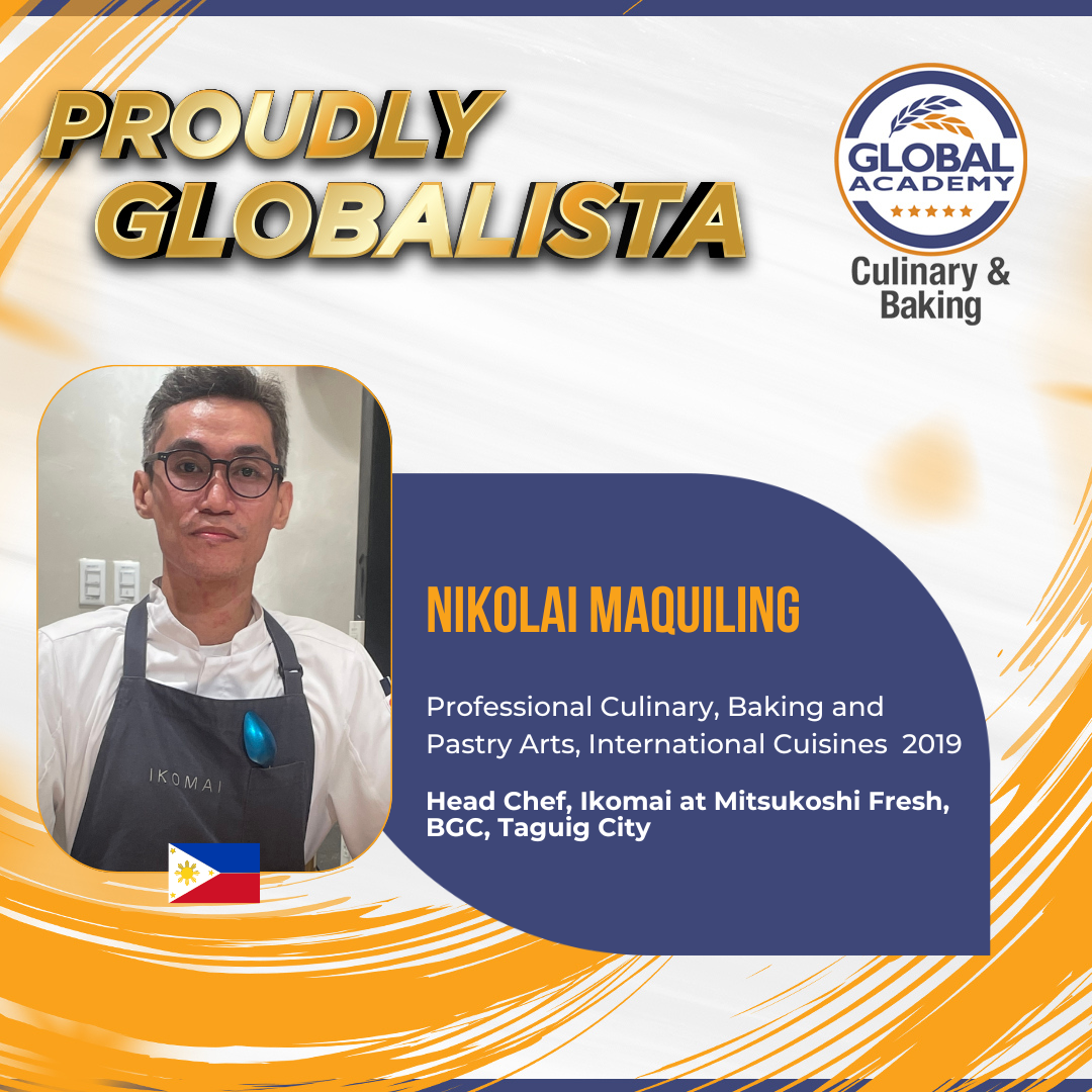 Global Academy Alumni - Nikolai Maquiling