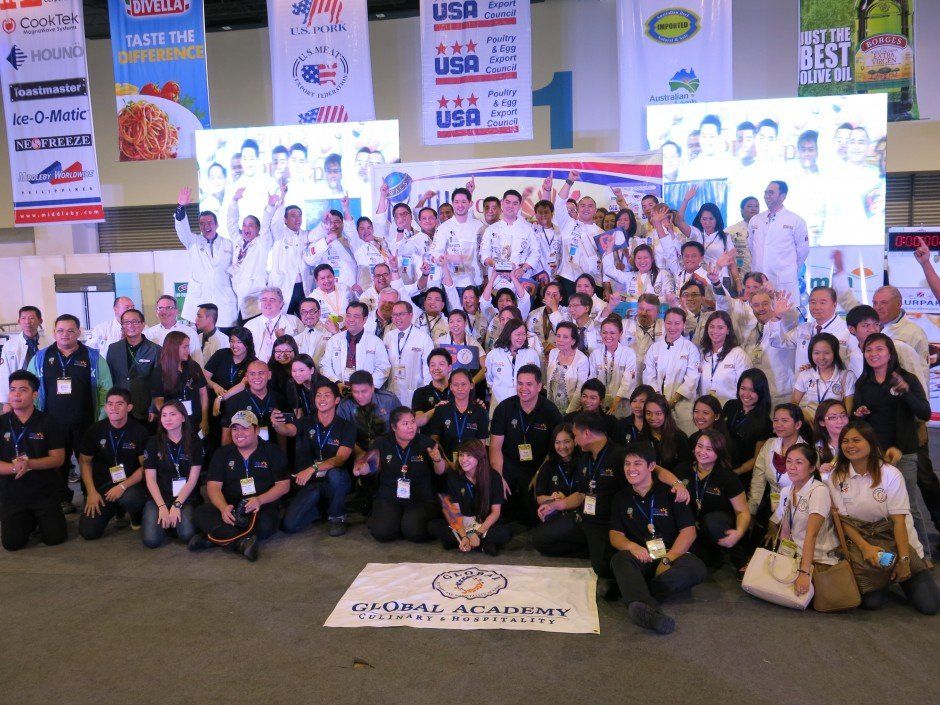 Global Academy, overall champions of the Philippines Culinary Cup 2013