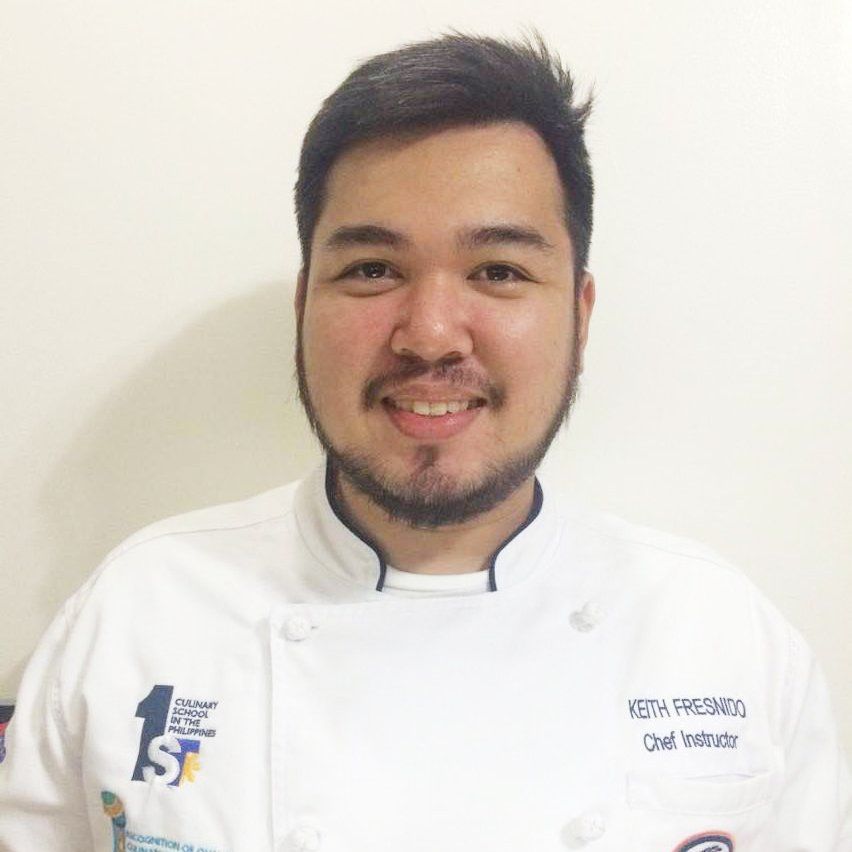 Chef Keith Fresnido, one of the 'Global Academy' instructor