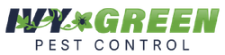 Logo for Ivy Green Pest Control. The text 