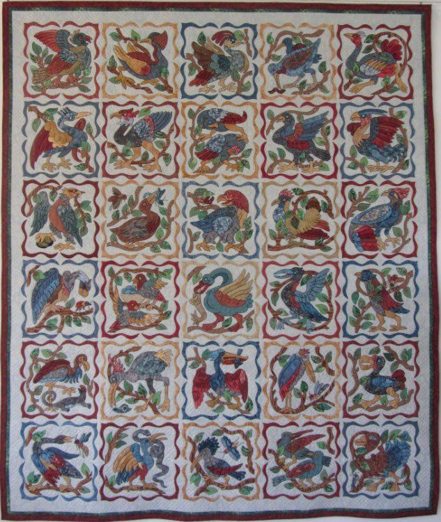 Birds Quilt by Suzanne Marshall, a Quilt Maker