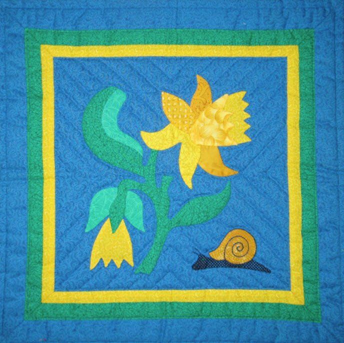 Daffodil Workshop, Suzanne Marshall Quilt Maker