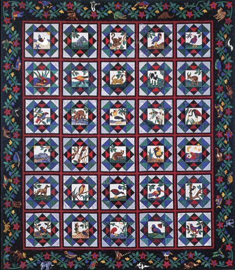 Earth Watch Quilt by Suzanne Marshall, a Quilt Maker