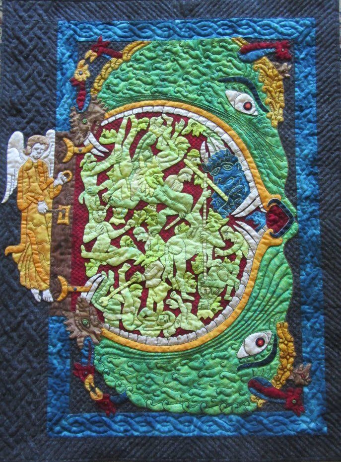 Hellmouth by Suzanne Marshall, a Quilt Maker