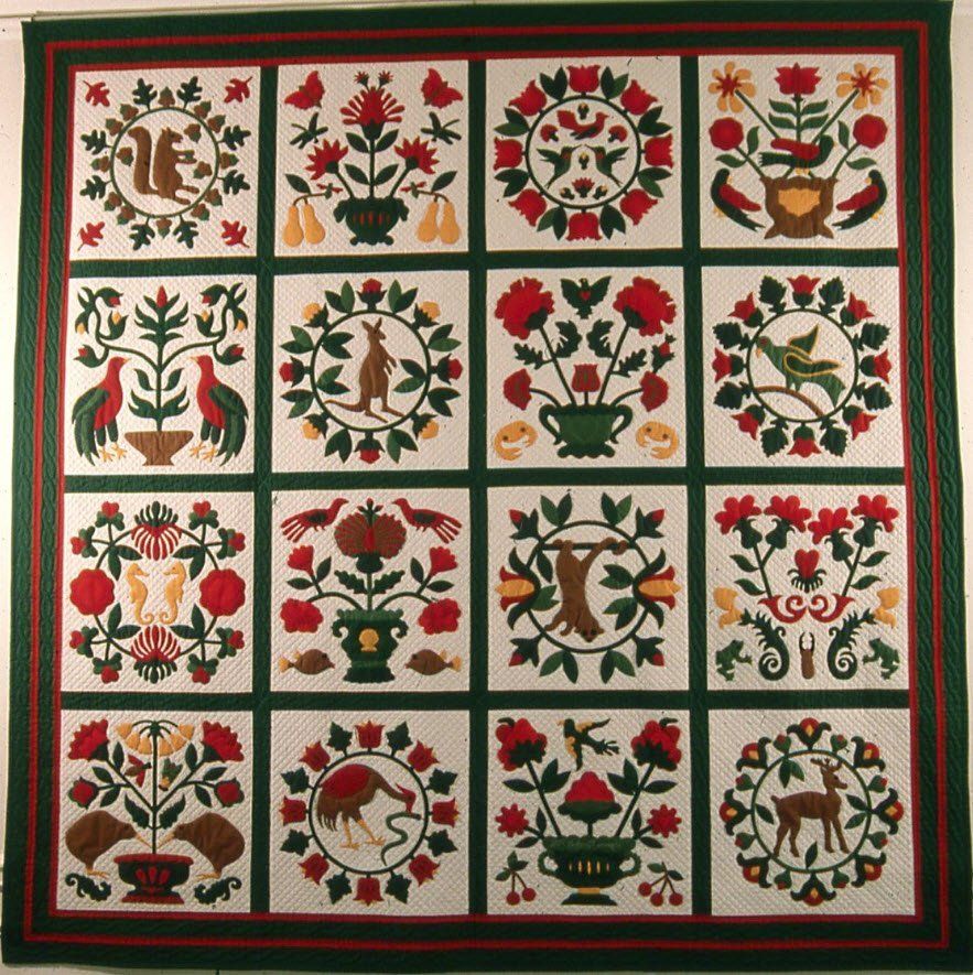 Marshall Menagerie Quilt by Suzanne Marshall