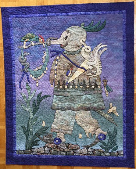 Out for a Stroll Quilt by Suzanne Marshall, a Quilt Maker
