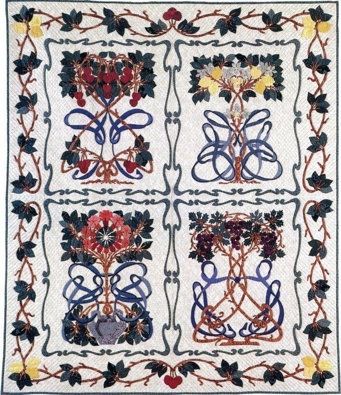 Toujour Noveau Quilt by Suzanne Marshall