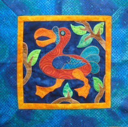 Wacky Bird Workshop by Suzanne Marshall - A Quilt Maker