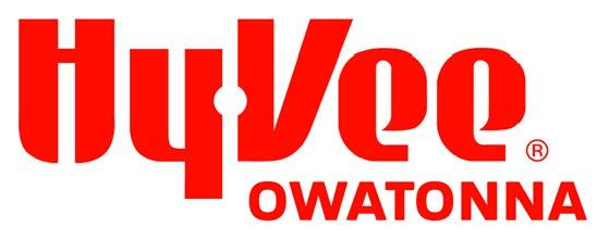 Red Hy-Vee logo with