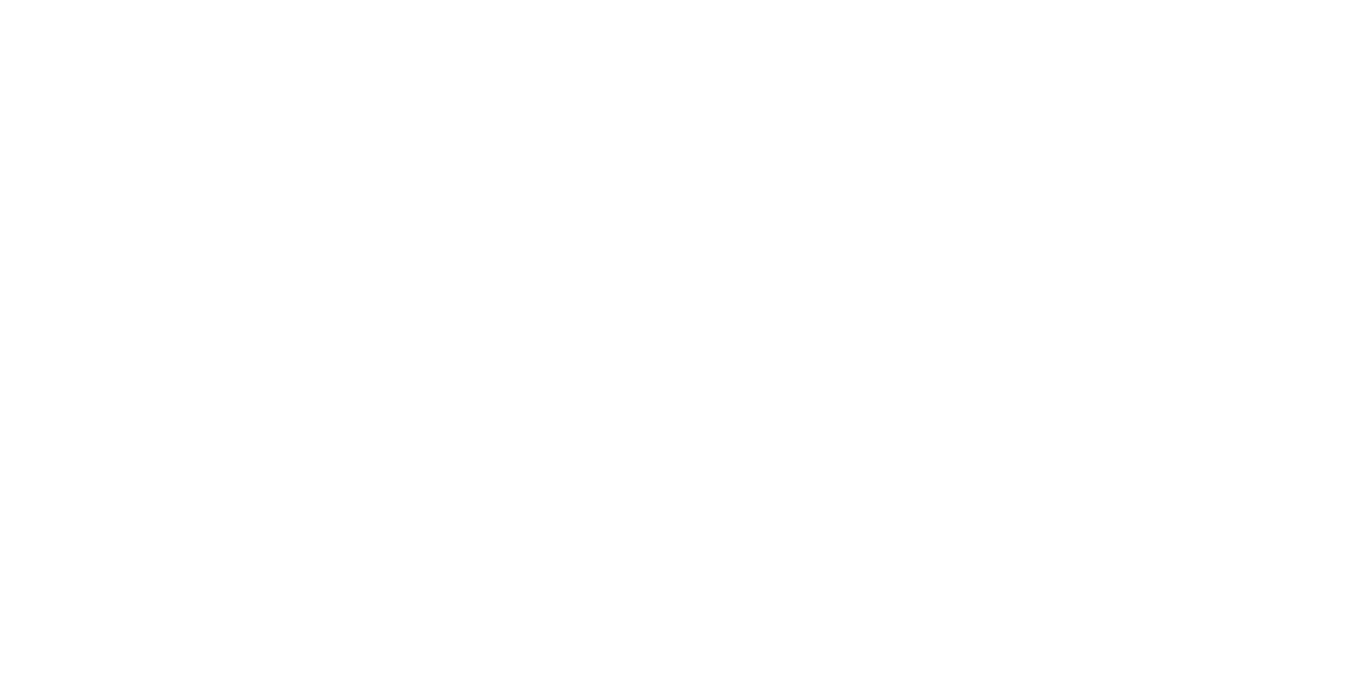 White SCFF logo with no background.
