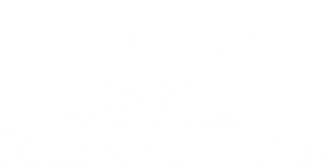White SCFF logo with no background.