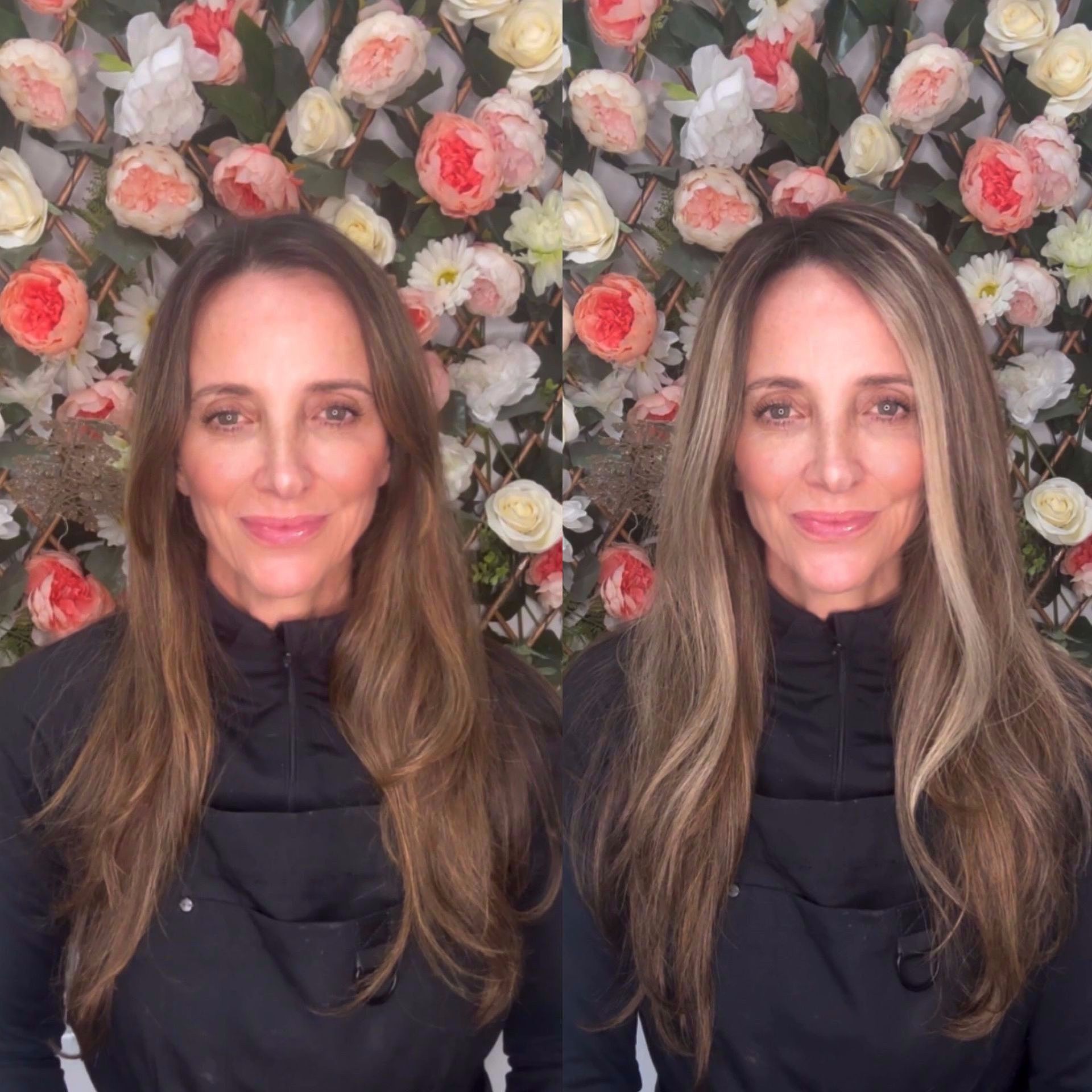 Hair Wig Blonde and Brown