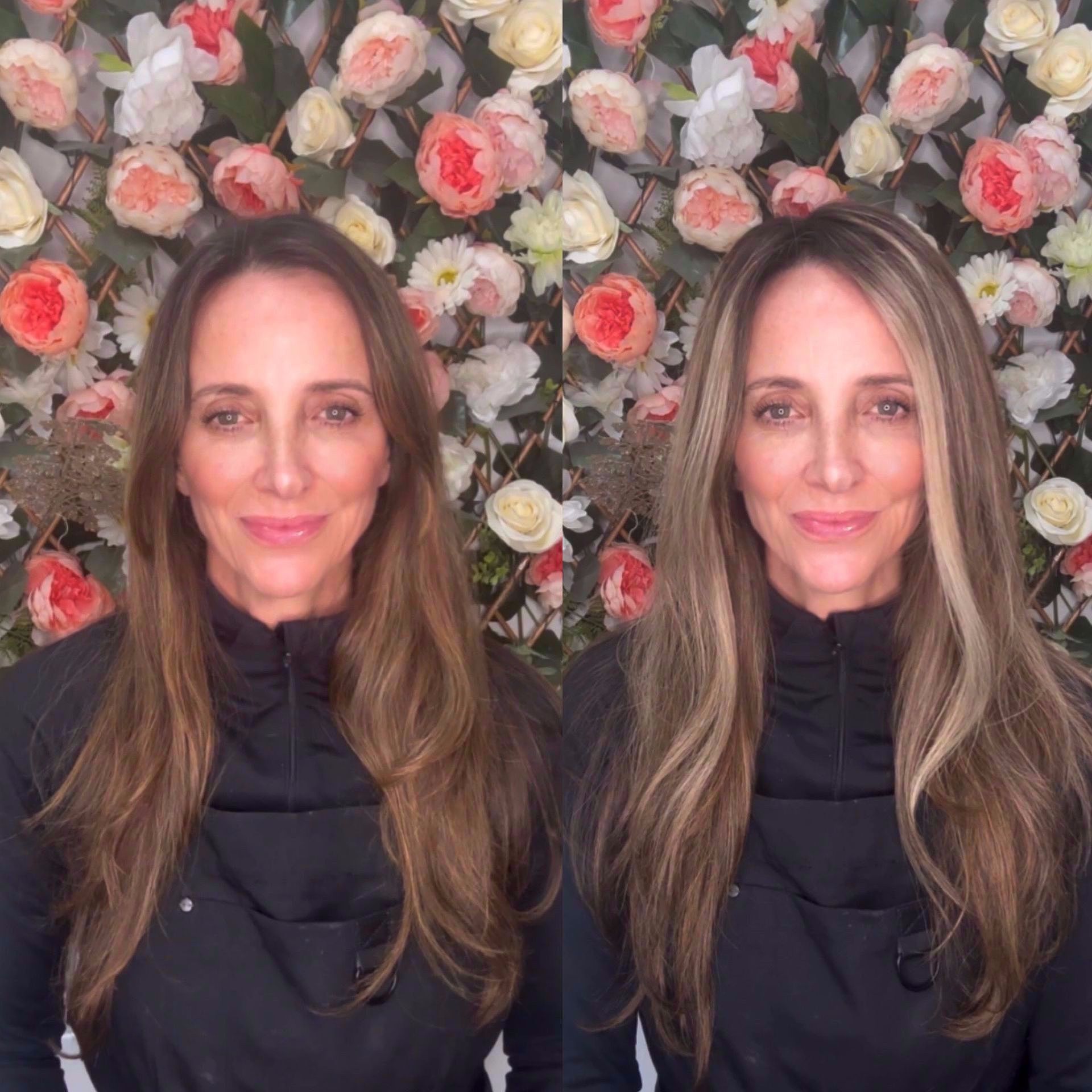 Hair Wig Blonde and Brown