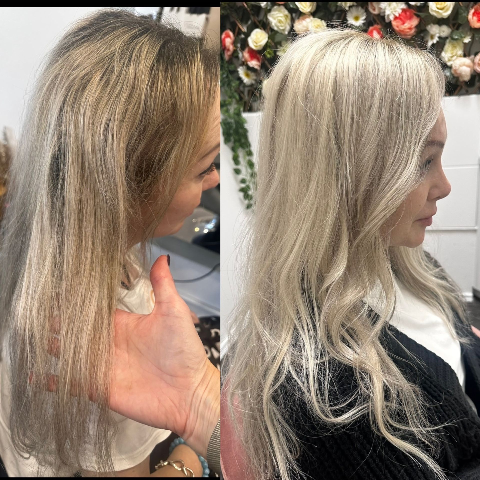 Hair Wig Blonde and Brown